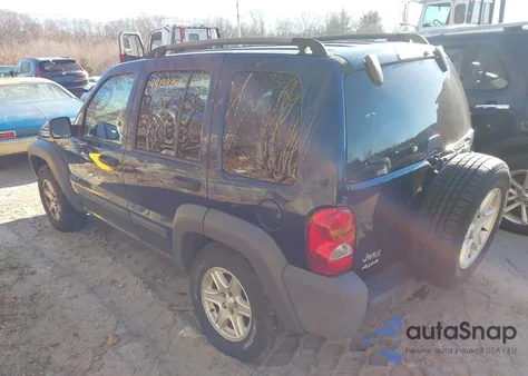 2004 Jeep Liberty Sport from USA, damaged, VIN 1J4GL48K04W230007